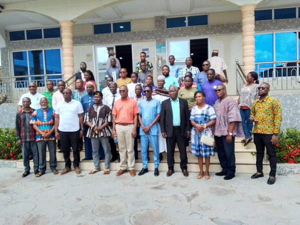 Participants in a group photo after the workshop