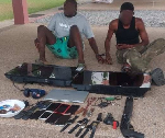 Police arrest 3 suspects, recover firearms in robbery operations at Afienya and environs