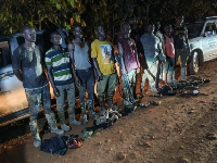 The imposters were said to be extorting money from illegal miners