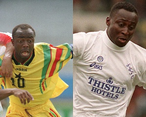 Tony Yeboah and Abedi Pele were reported to be at loggerheads