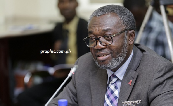 Dr Anthony Nsiah-Asare, Director-General of the Ghana Health Service
