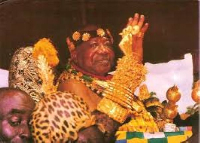 The late Asantehene, Otumfuo Opoku Ware II