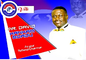 David Kankam Boadu is aspiring to be elected as the National Chairman of the NPP