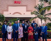 Dr. Khalifa Banda, 2nd from left (front row)