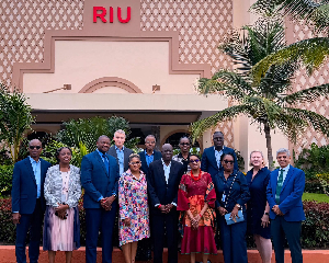 Dr. Khalifa Banda, 2nd from left (front row)