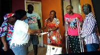 Cash was presented by movie producer Socrate Safo and MP for Anyaa Sowutuomin Shirley Ayorkor-Botwe