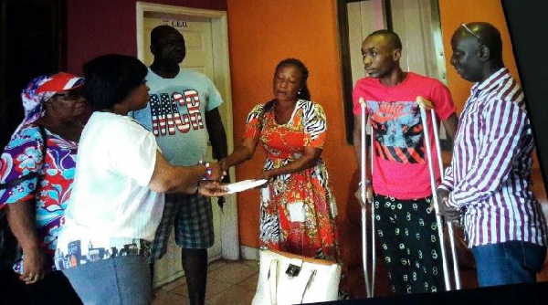 Cash was presented by movie producer Socrate Safo and MP for Anyaa Sowutuomin Shirley Ayorkor-Botwe