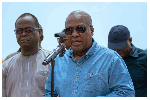 Tidal Waves Erosion: Mahama assures Fuveme residents of long-term solution