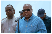 John Dramani Mahama is Ghana's President