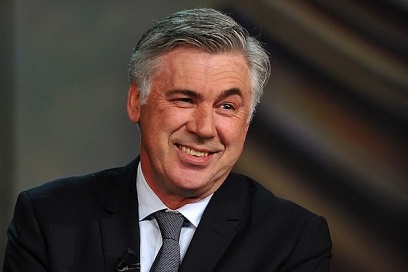 Carlo Ancelotti, manager for Real Madrid