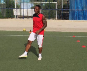Zamalek striker Ben Acheampong has returned to training