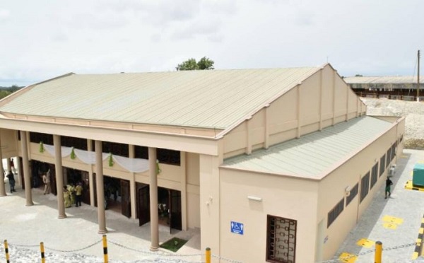 The new Assembly hall was financed by Yinson Productions