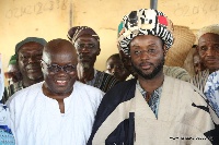 Bolinlana Mahama Abdulai with Nana Akufo-Addo