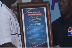 The award was in recognition of their contribution to the victory of the NPP in the 2016 elections