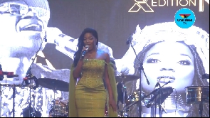 Efya takes the stage