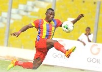 Patrick Razak played 9 times for AC Horoya in the just ended Guinean top-flight league