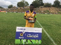 Medeama's powerful midfielder Kwesi Donsu