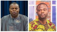 Manasseh Azure Awuni (R) and Franklin Cudjoe (L)