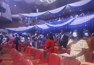 A cross-section of the newly inducted Physician Assistants and Certified Registered Anesthetists