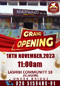 Marwako Fast Food to open biggest branch at Lashibi