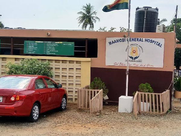 Frontage of  Mamobi General Hospital