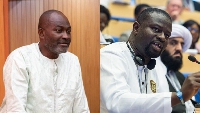 Kennedy Agyapong and Frank Annoh Dompreh