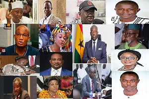 The reshuffled ministers