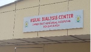 The Haemodialysis Unit of the Upper East Regional Hospital is providing dialysis services