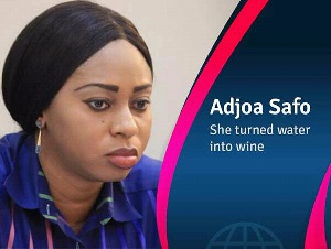 Hon. Sarah Adwoa Safo trolled on social media