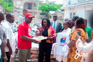 Prof Naana Jane Donates To Central Region NDC