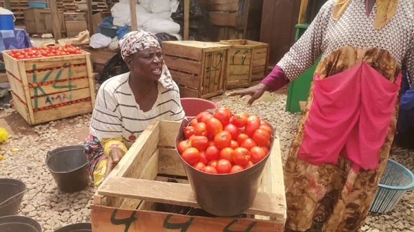 A tomato seller