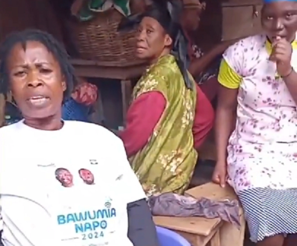 Some traders at the Kumasi Central Market