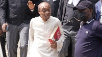 Godwin Emefiele, suspended Central Bank of Nigeria govnor
