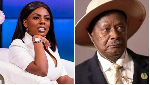 Nana Aba Anamoah drags Ugandan president over plastic bowl voting video