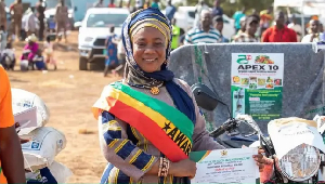 Prof Sanatu Alidu was crowned the Best Female Farmer in the Northern Region