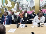 Ken Ofori-Atta spotted at ongoing IMF-World Bank Spring Meetings in USA