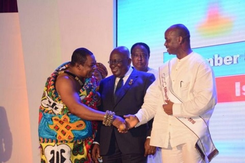 President Nana Addo Dankwa Akufo-Addo at the median edition of the Chamber