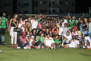 Celebrities at the Lizzy Sports Complex