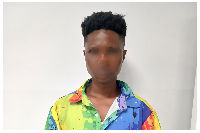 A photo of the suspect