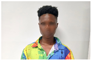 A photo of the suspect