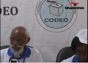 CODEO is organizing series of press briefings as events unfold in the voting process