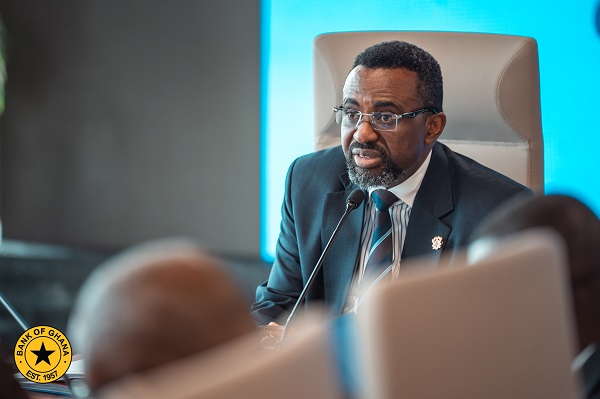 Dr Johnson Asiama is the Governor of the Bank of Ghana