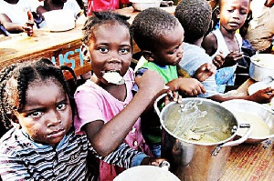 Malnourished Kids Ghana