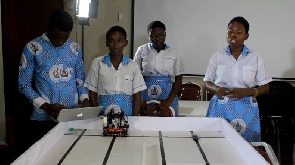 Ola Girls SHS is the 2021 title holders of the National Robotics Inspired Science Education Competi