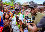 'Drains are not garbage systems' - President Mahama tells citizens