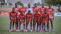 A team competing in the KGL Foundation U17 Colts Championship