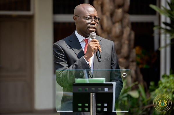 Minister of Finance, Dr. Cassiel Ato Forson