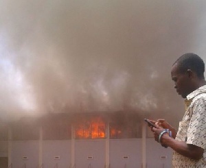 Kumasi High Court gutted by fire