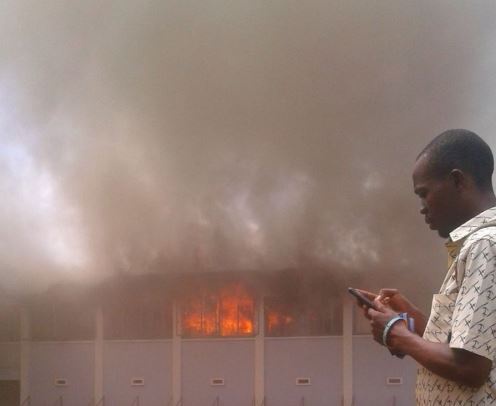 Kumasi High Court gutted by fire