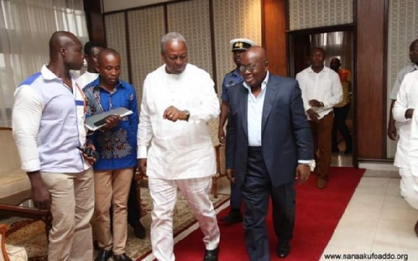 Former President John Dramani Mahama has commended Akuffo-Addo special prosecutor appointment